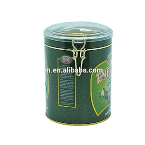 tea tin canister can