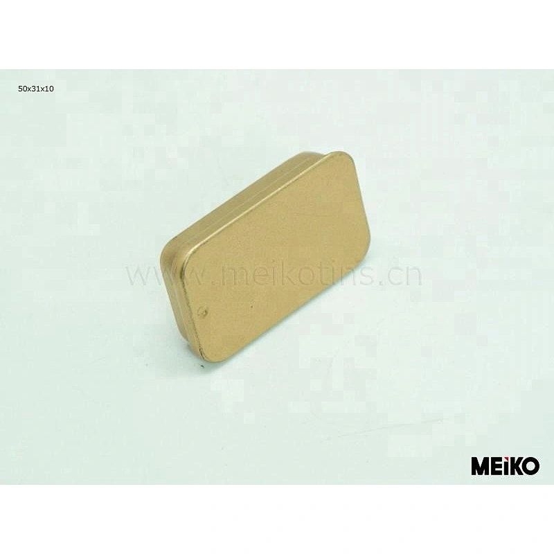 Metal material hemp slide top cover tin cans
