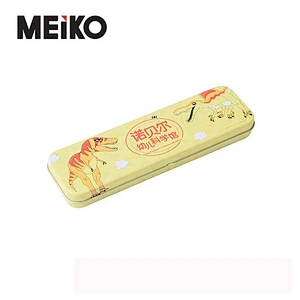 Custom Oem Tin Box Kids Pen Stationery Pencil Case Box With Window