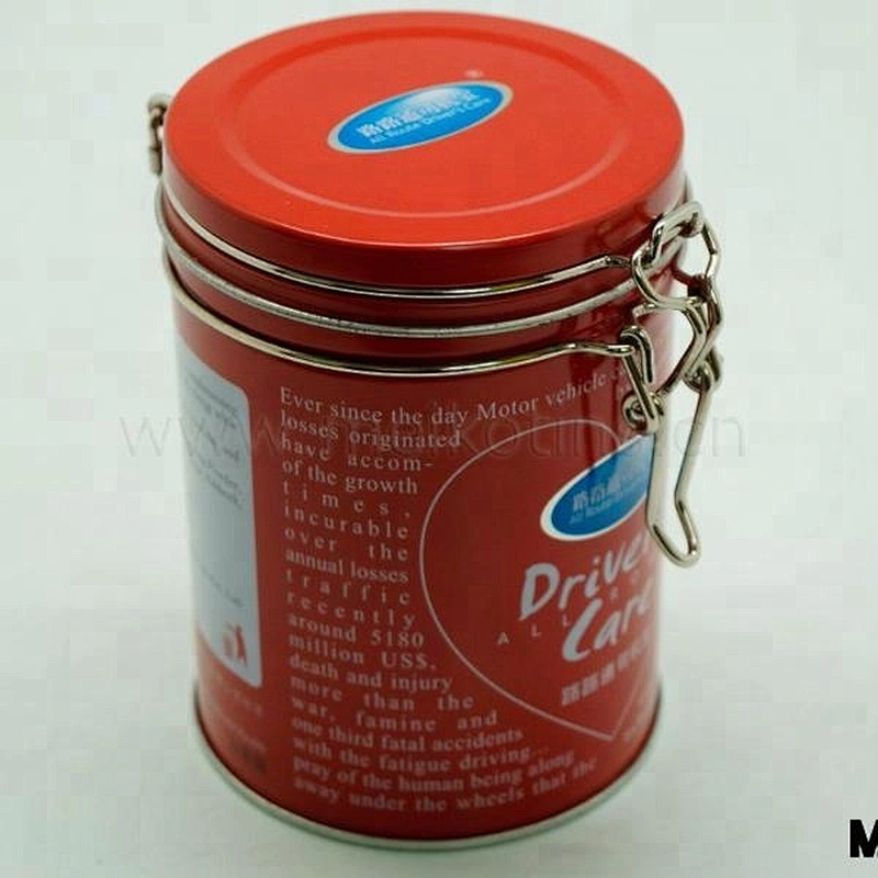airtight empty vintage metal tea tin boxes