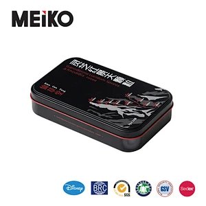 Customized Design Rectangular Metal Soap Tin Box for tin plate Box Soap Packaging Tin
