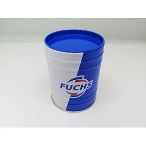 Tin box tin barrel shaped customized tin