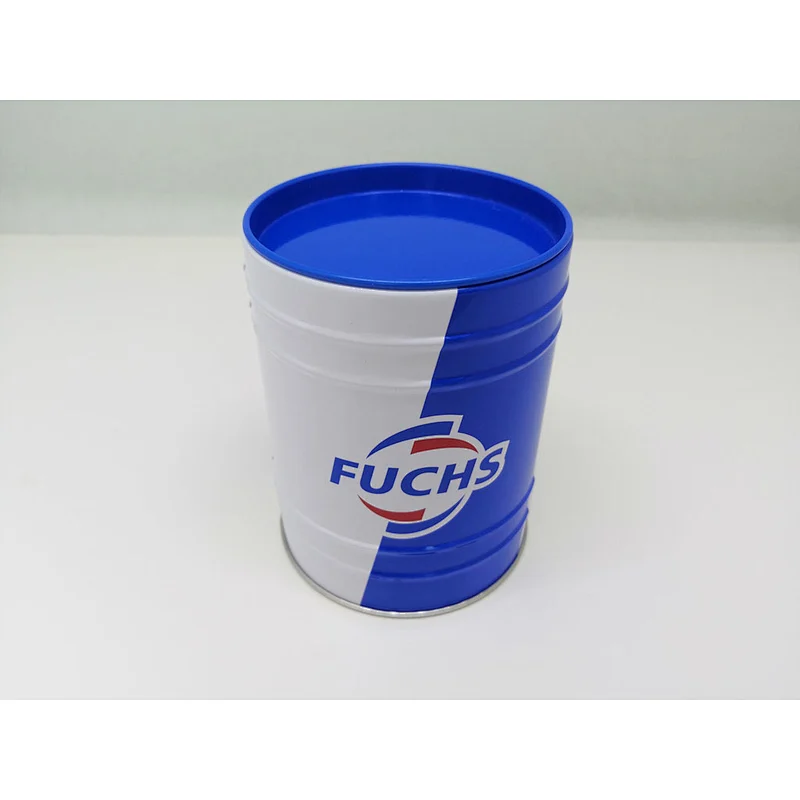 Tin box tin barrel shaped customized tin