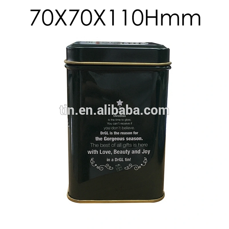 food grade metal tea tin can packaging