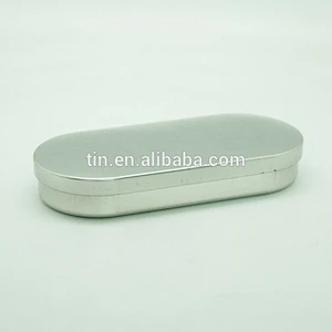 blank metal tin pencil cases for kids
