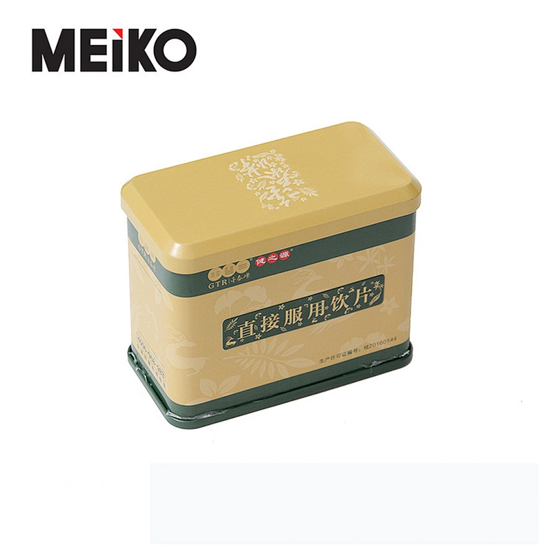 Wholesale Custom Black Color Round Collection Empty Metal Tea Tins