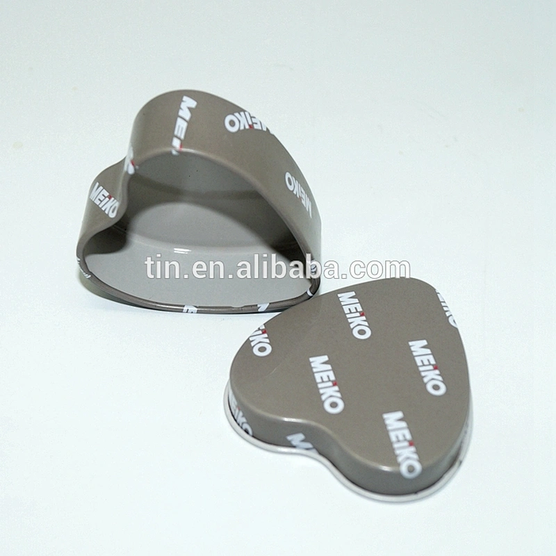 Small Heart Shape Metal Tin Box for Wedding Decoration Gift