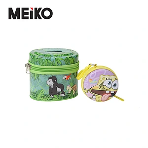 Custom Metal Round Tin Can Coin Tin Box Coin Tin Container