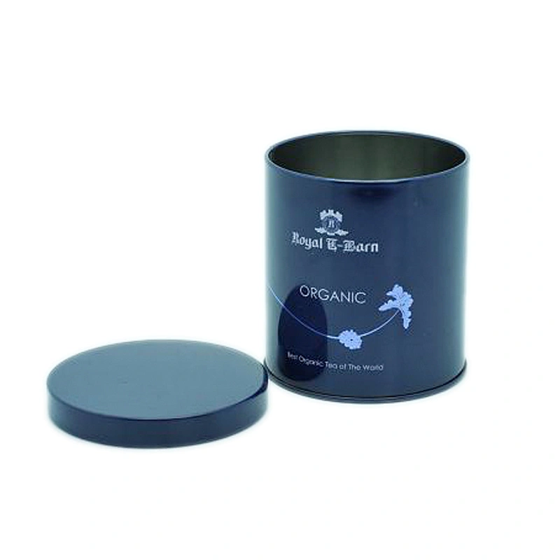 88mm diameter round food grade organic tea tin can
