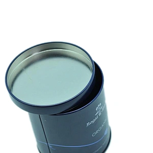 88mm diameter round food grade organic tea tin can
