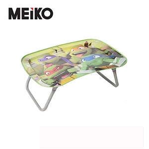 Round Metal Tin Tray White Tin Rolling Tray For Food