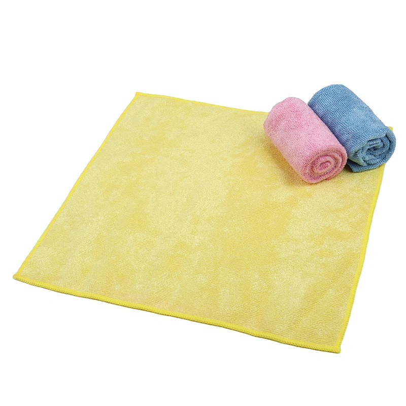 80 polyester 20 polyamide custom microfiber lint free shiny dish cloth