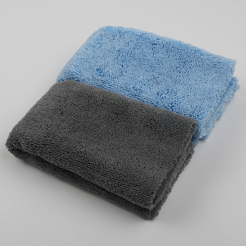 320~550gsm edgeless microfiber absorbent towel for car cleaning