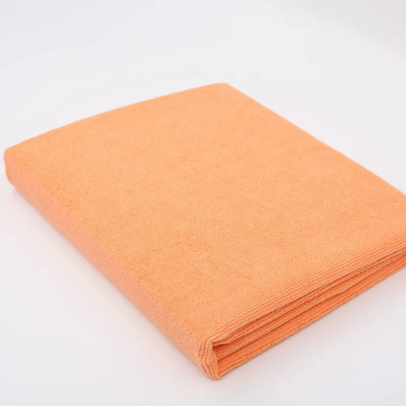 bulk buy from china plain knitted microfiber custom beach towel