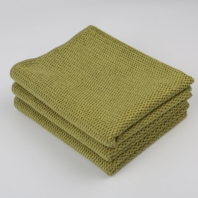 270~360gsm 80 polyester 20 polyamide custom lint free household microfiber cleaning cloth