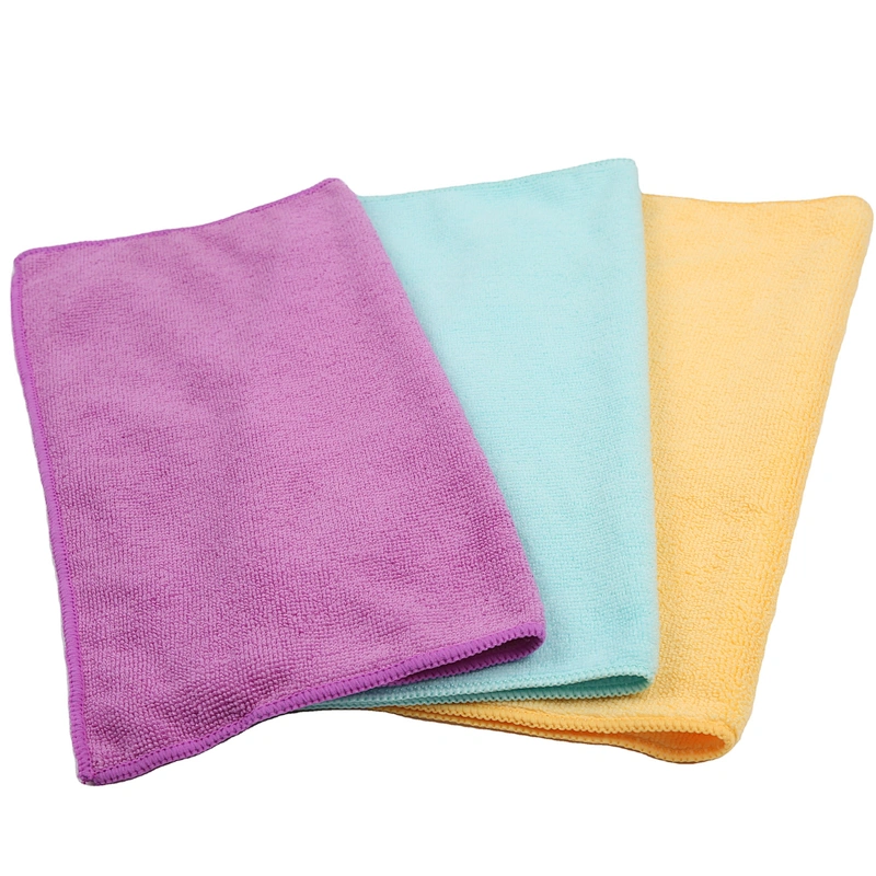 70 polyester 30 polyamide custom microfiber cleaning towel dish washing towel