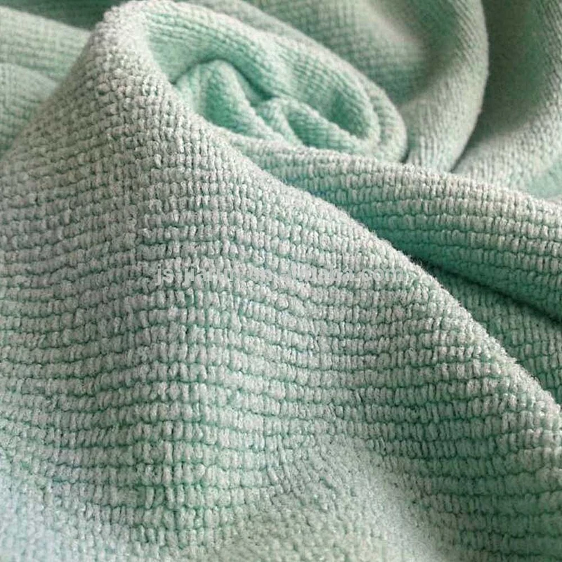 Ultra fine 80/20 solid Microfiber Terry Towelling fabric roll
