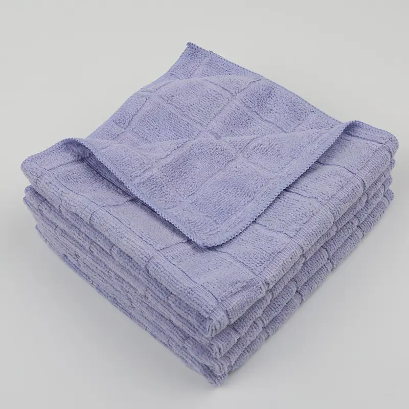 200~320gsm custom Lattice Microfiber household kitchen cloth