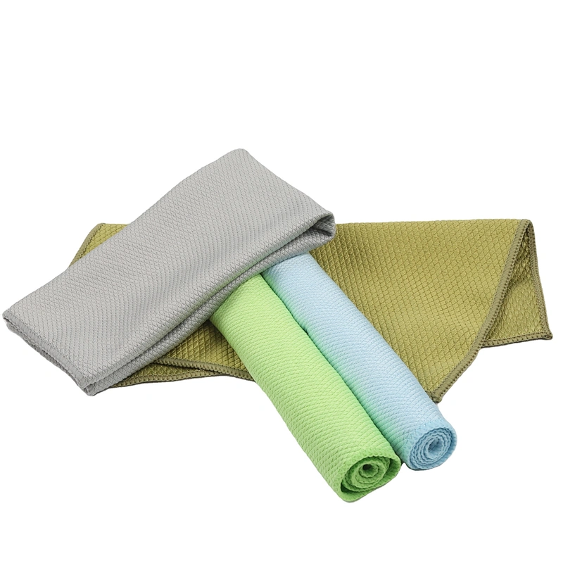 Custom diamond cloth microfiber towel lens cleaning cloth glass cleaning towel