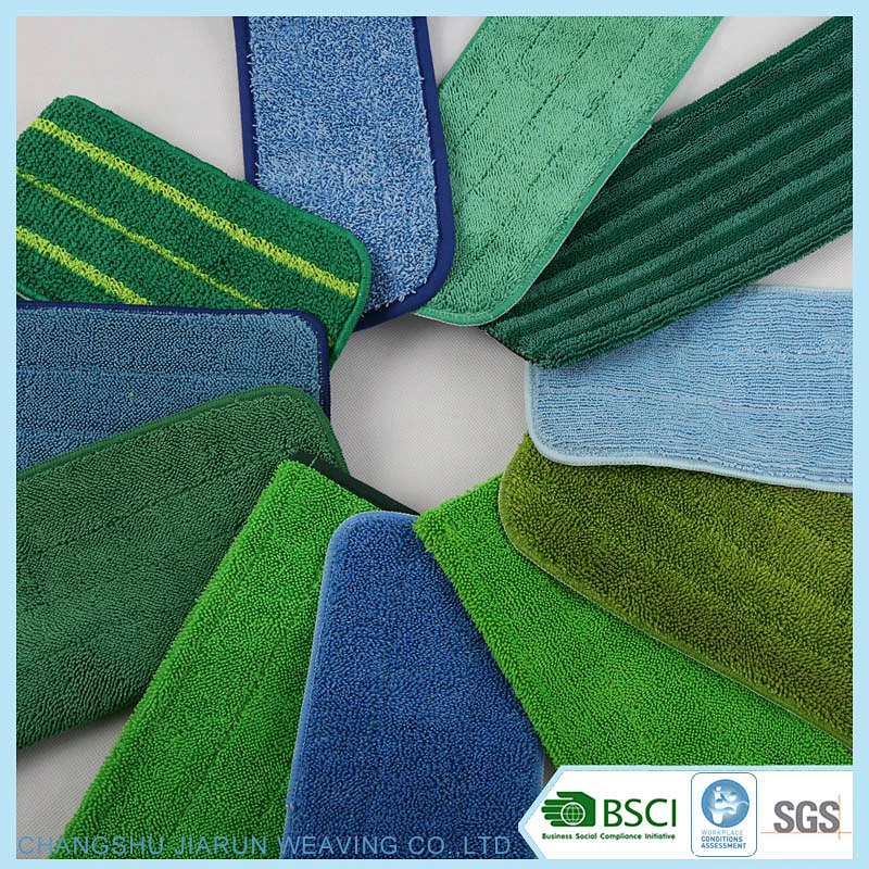 Made in China quick dry and strong decontamination twisting cleaning cloth, microfiber floor cleaning mop head