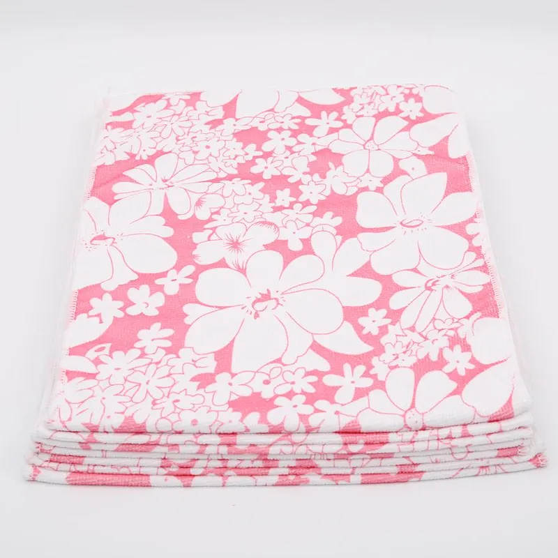 baby shower gifts printed knitted microfiber yoga towel