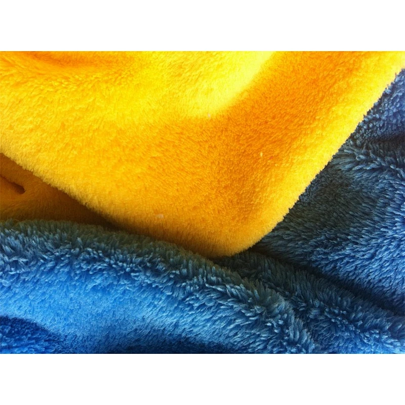 China Supplier Plain Knitted 100% Polyester Coral Fleece Fabric