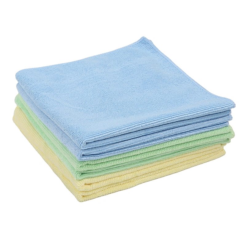80 polyester 20 polyamide custom microfiber lint free kitchen towel dish cloth
