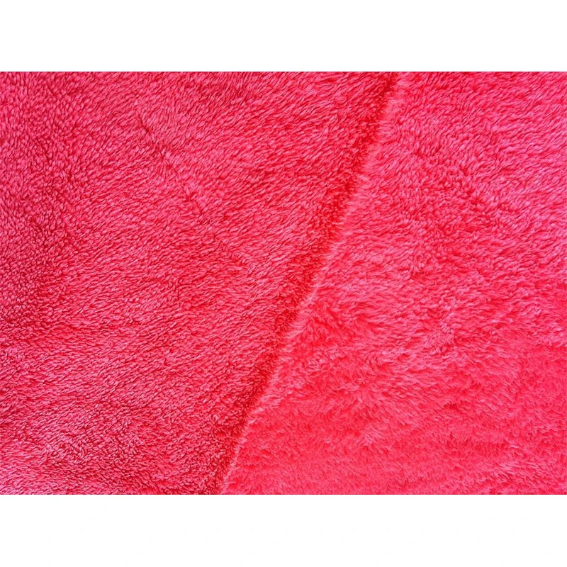 China Supplier Plain Knitted 100% Polyester Coral Fleece Fabric