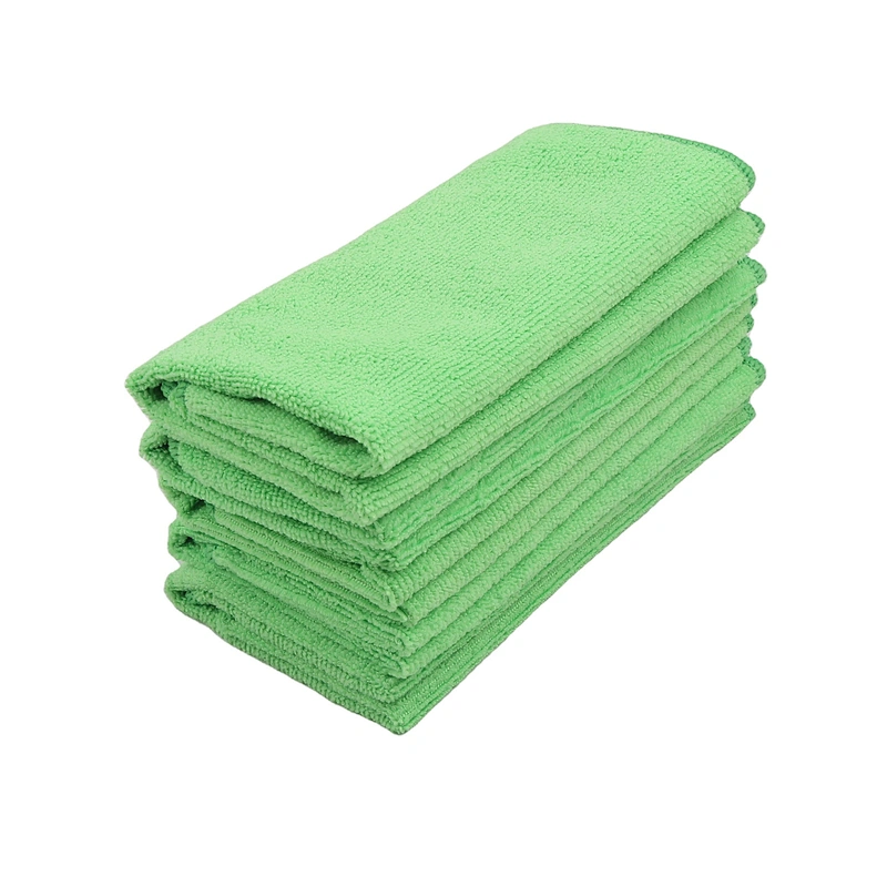 260gsm 70% polyester 30% polyamide microfiber Round Corner car cleaning cloth