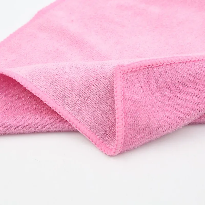 wholesale china factory microfiber polyester polyamide weft knitted fabric kitchen towel set