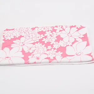 baby shower gifts printed knitted microfiber yoga towel