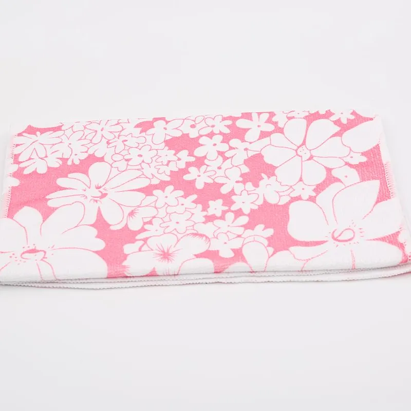 baby shower gifts printed knitted microfiber yoga towel