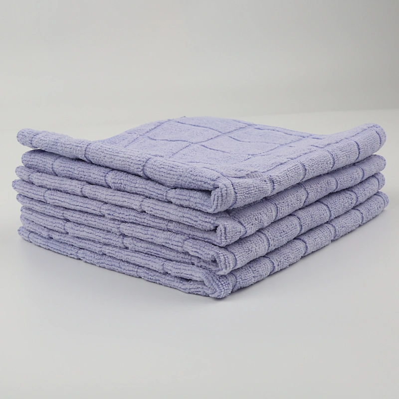 200~320gsm custom Lattice Microfiber household kitchen cloth