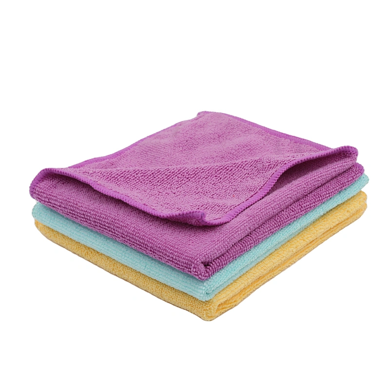 70 polyester 30 polyamide custom microfiber cleaning towel dish washing towel