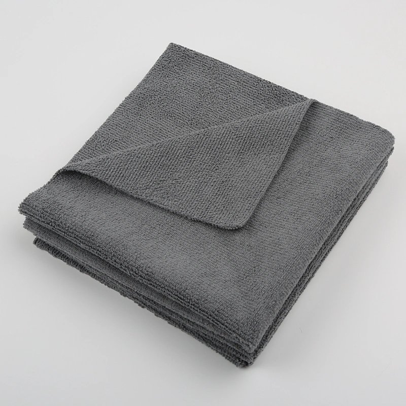 180~360gsm 70 polyester 30 polyamide edgeless microfiber floor towel cleaning cloth