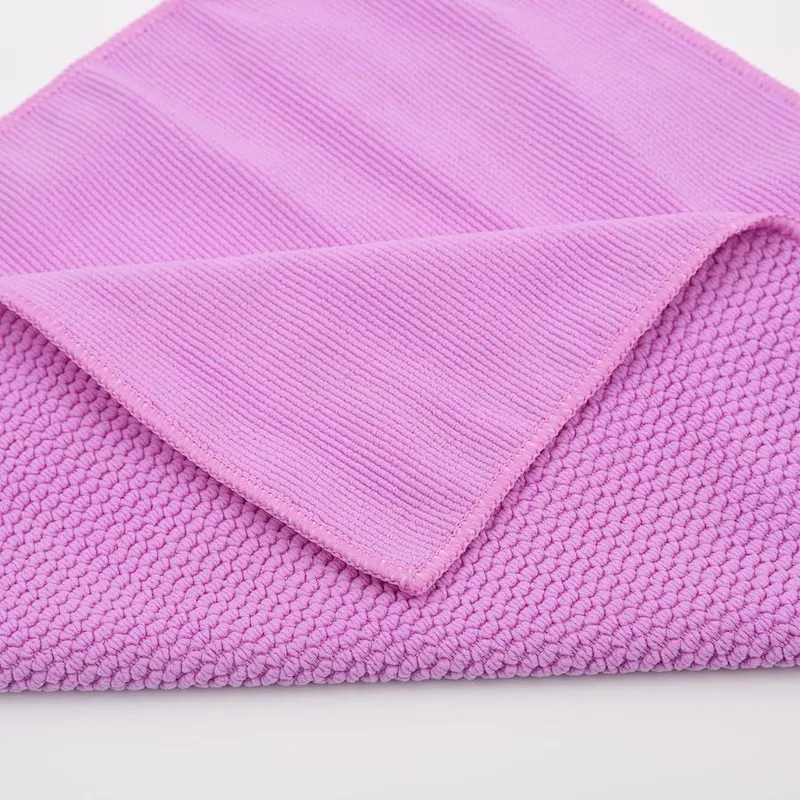 promotion gift quick dry lint free 100% polyester microfiber pet jacquard towel