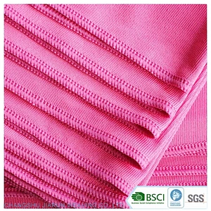 factory top sale  window cleaning cloths microfiber glass cleaning cloth for glass cleaning