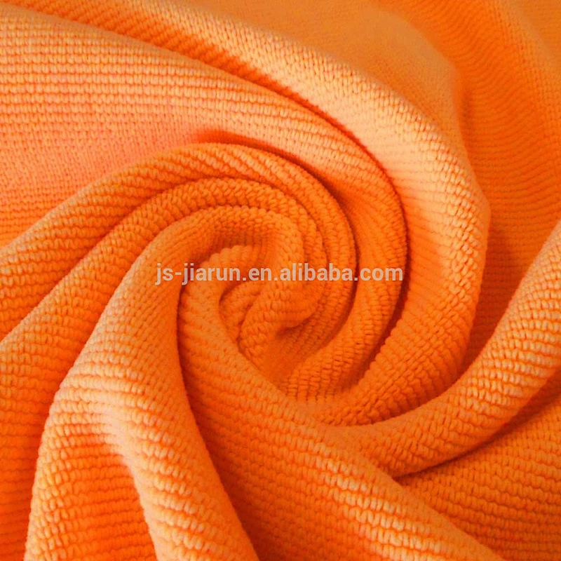 free samples Polyester Microfiber Towel Easy Clean Terry Cloth Fabric