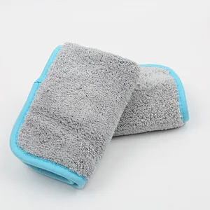 Christmas gift 80 polyester 20 polyamide coral fleece fabric microfiber car wash towel