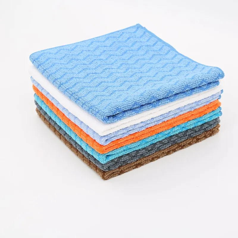 Logo car wiping custom printed microfiber cleaning cloth
