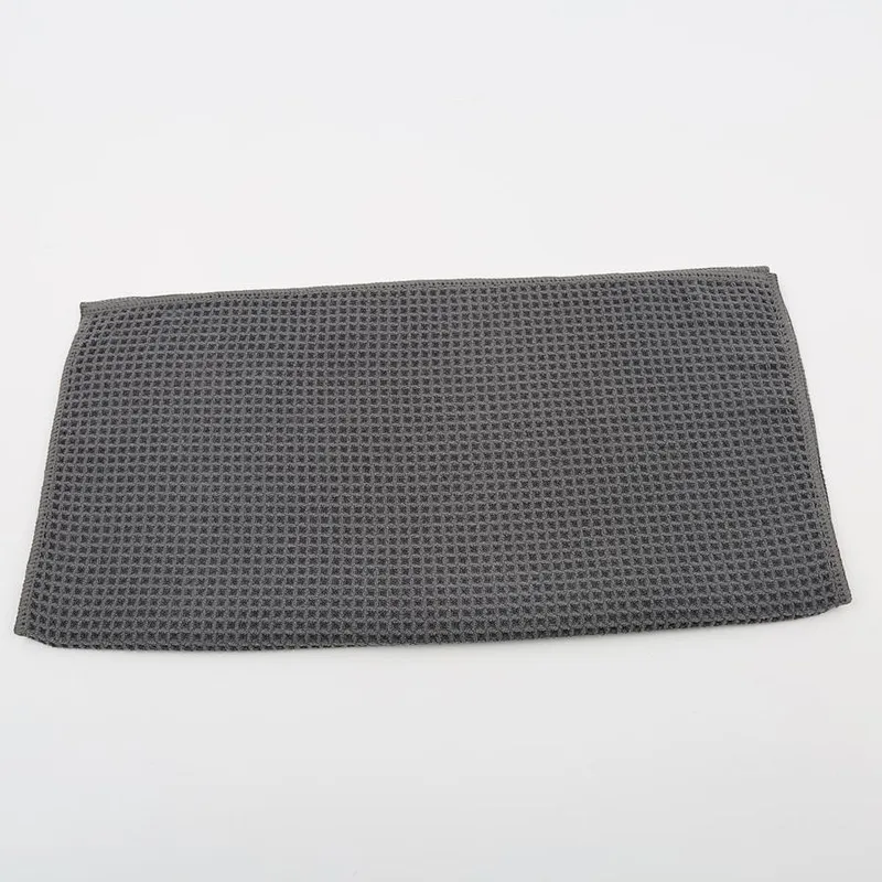 Car wash towel knit waffle fabric for cleaning