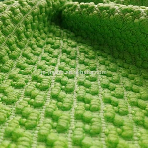 Water Absorbing microfiber jacquard terry cloth hair towel fabric