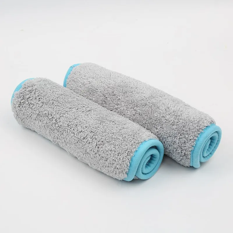 Christmas gift 80 polyester 20 polyamide coral fleece fabric microfiber car wash towel