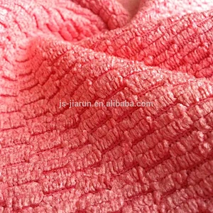 Water Absorbing microfiber jacquard terry cloth hair towel fabric