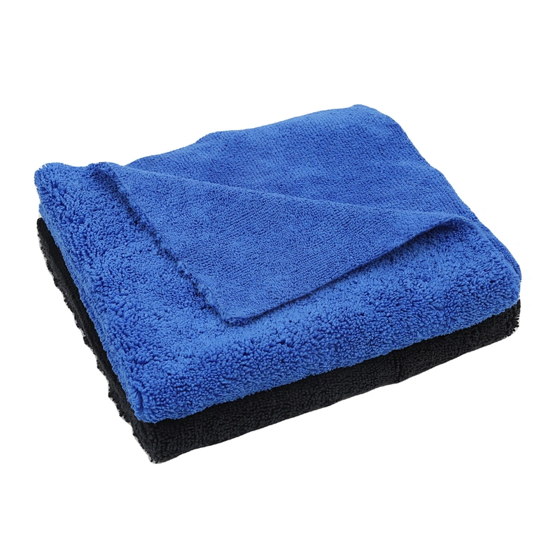 40x40cm Edgeless microfiber car drying towel absorbent towel for car cleaning