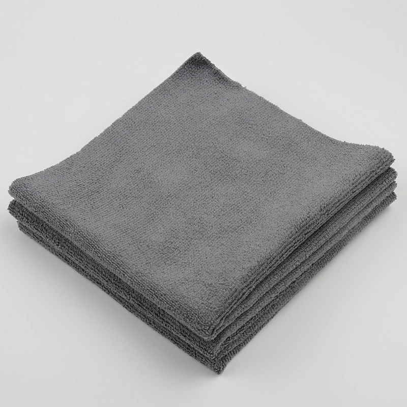 180~360gsm 70 polyester 30 polyamide edgeless microfiber floor towel cleaning cloth