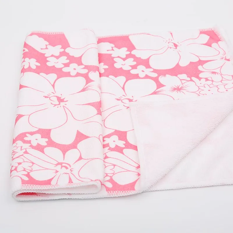 baby shower gifts printed knitted microfiber yoga towel