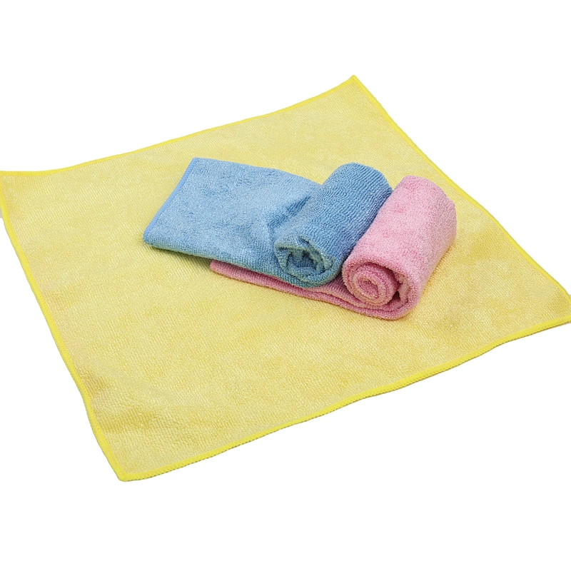 80 polyester 20 polyamide custom microfiber lint free shiny dish cloth