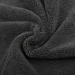 320~550gsm 80 polyester 20 polyamide Microfiber fabric absorbent cloth for car cleaning