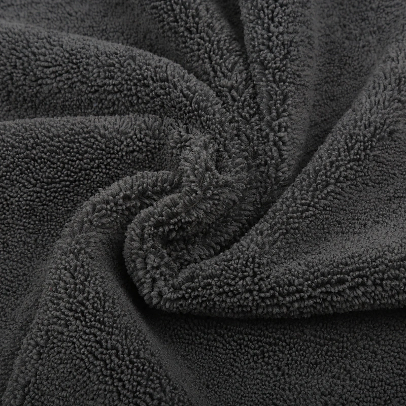 320~550gsm 80 polyester 20 polyamide Microfiber fabric absorbent cloth for car cleaning